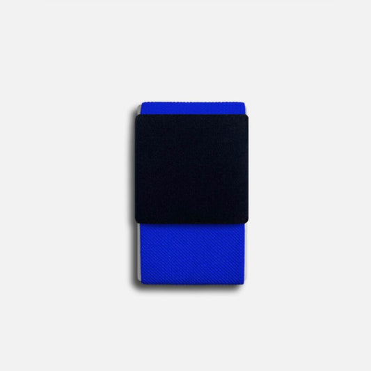blue elastic wallet
