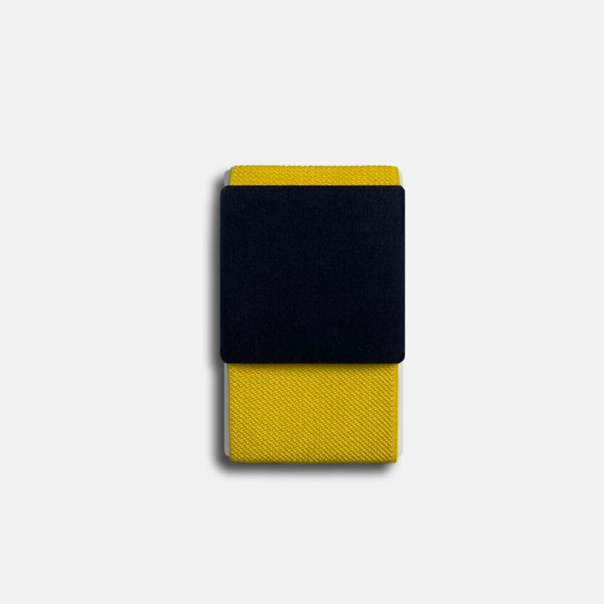 yellow elastic wallet